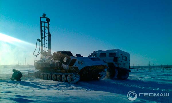 Буровая установка ПБУ-2 в Казахстане