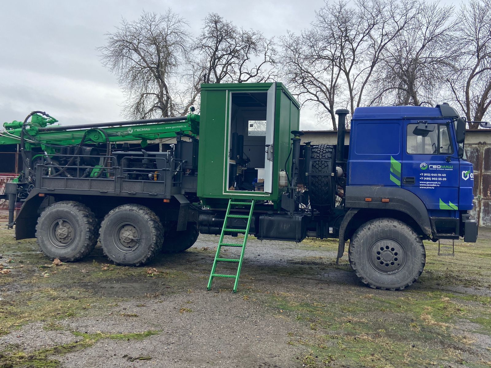Буровая установка ПБУ-2
