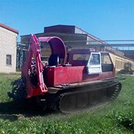 Гусеничная техника ГТМ-0.8Э с экскаваторной навеской
