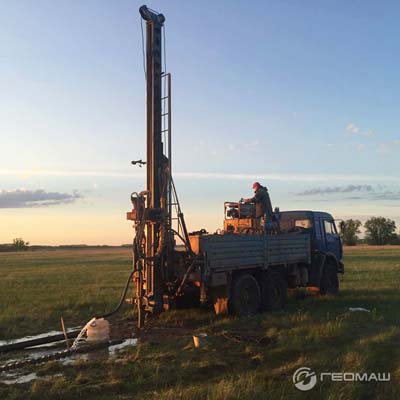 Буровая установка УГБ для бурения скважин на воду тяжелой серии (гидрогеология) в Казахстане