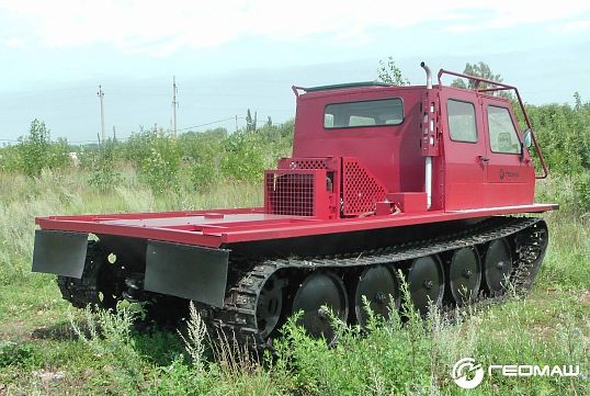 Гусеничный транспортер ГТМ-1.4 в Узбекистане